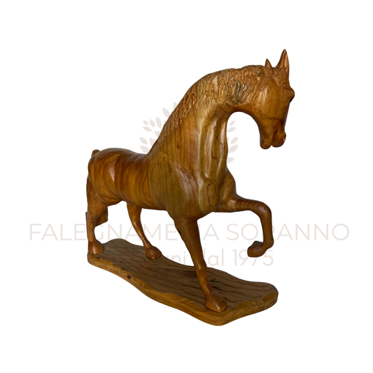 Cavallo Artigianale con Base n3