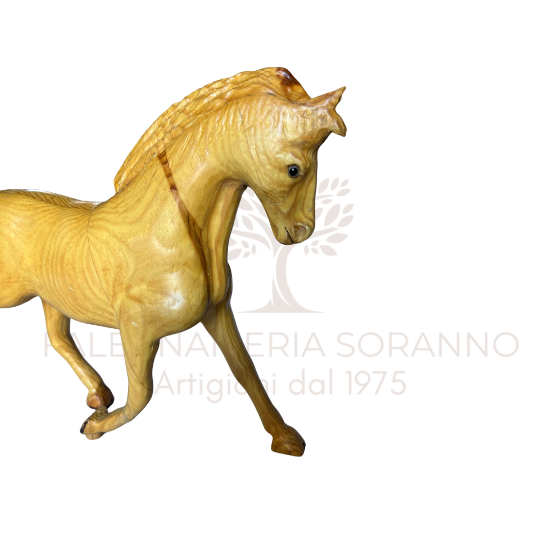 Cavallo Artigianale in Abete