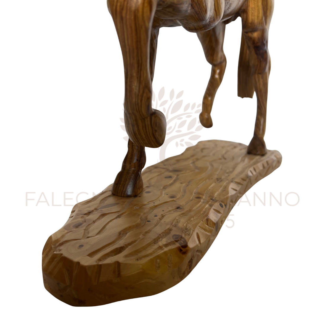 Cavallo Artigianale con Base n4