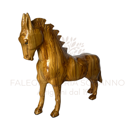 Cavallo Artigianale in Ulivo