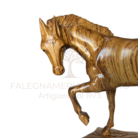 Cavallo Artigianale con Base n2