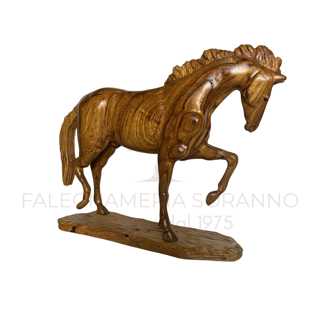 Cavallo Artigianale con Base n4
