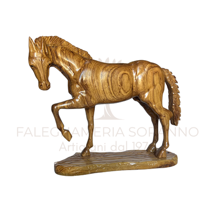 Cavallo Artigianale con Base n2